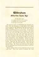 Memories of Wilbraham and Hampden booklet